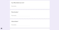 Provide the required details (Image via screengrab of Google Form)